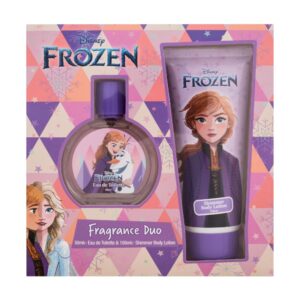 DISNEY FROZEN ANNA Eau de Toilette 50ml& Glitter Body Lotion 150 Ml