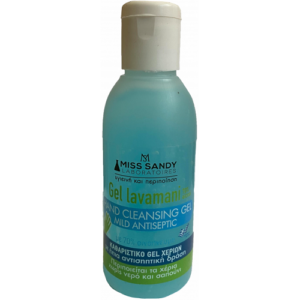 Miss Sandy Hand Cleansing Gel 80ml με ήπια αντισηπτική δράση